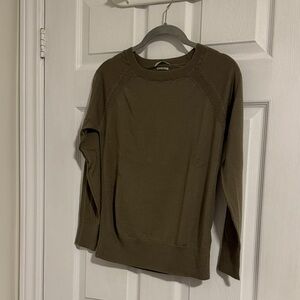 United Colors Of Benetton Khaki Merino Sweater